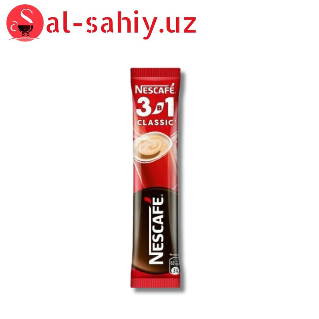 Напиток кофейный растворимый Nescafe 3в1 15г Классический Россия