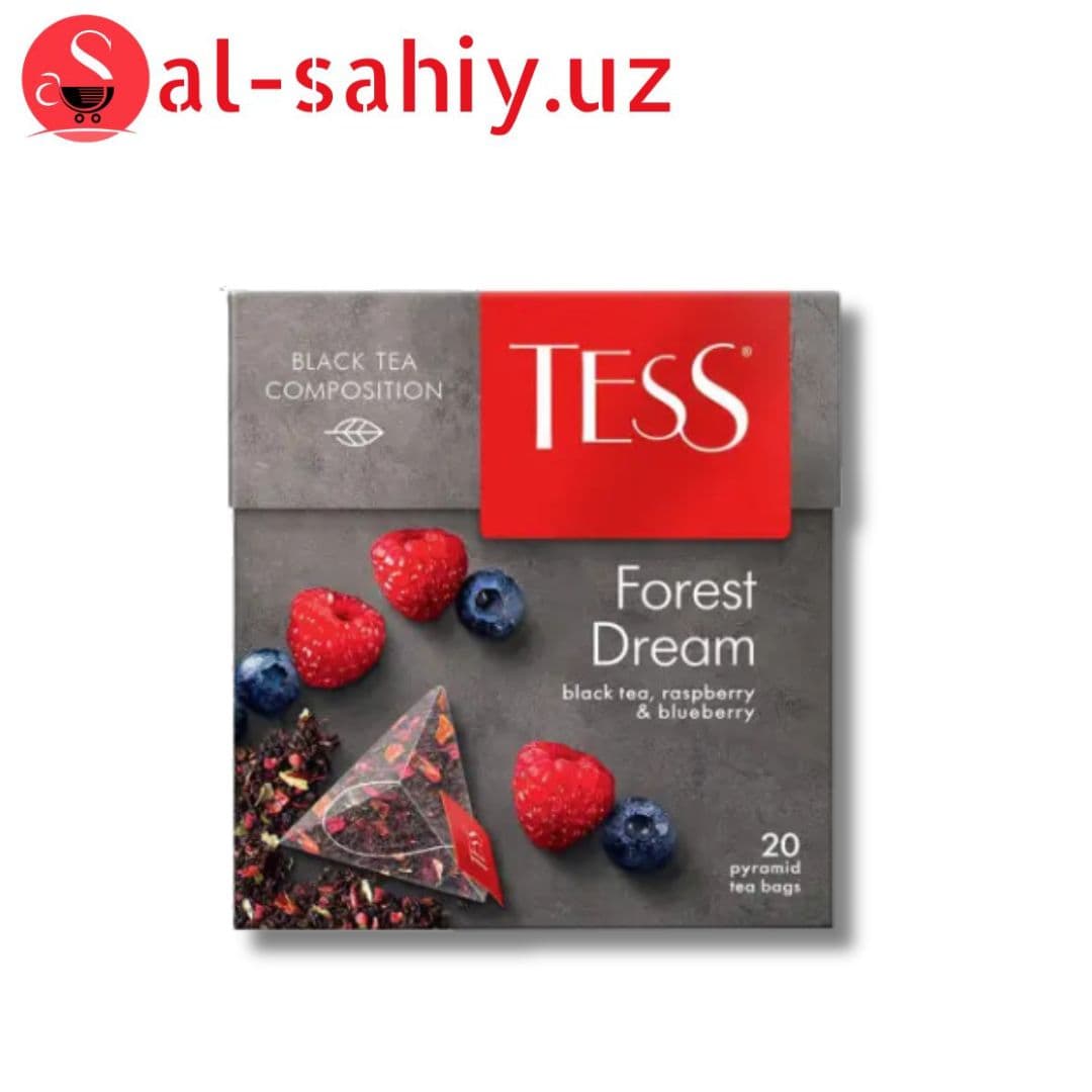 Чай TESS черн. Forest Dream в пакетиках 1.8гр х 20 пак