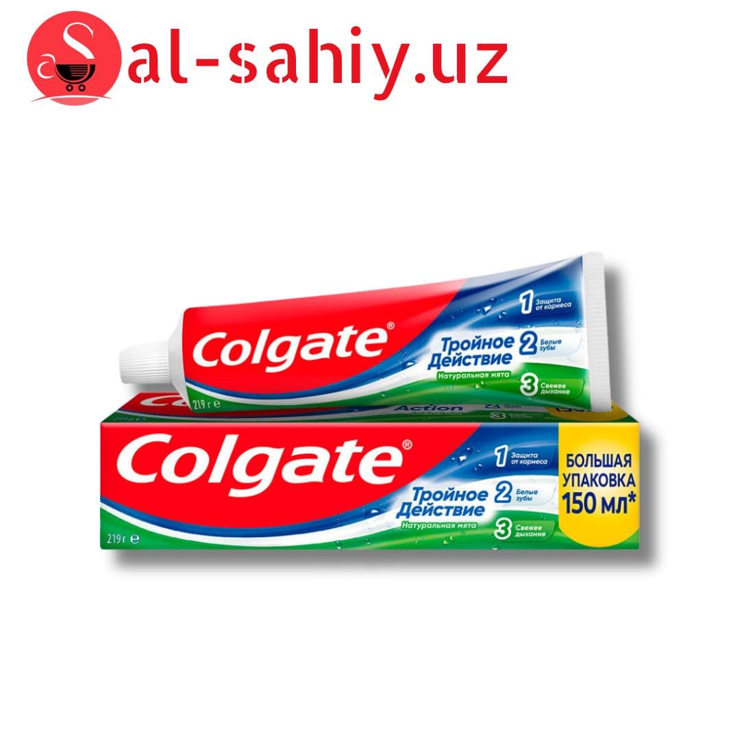 Зубная паста "Colgate" Action тройное действи 150 гр