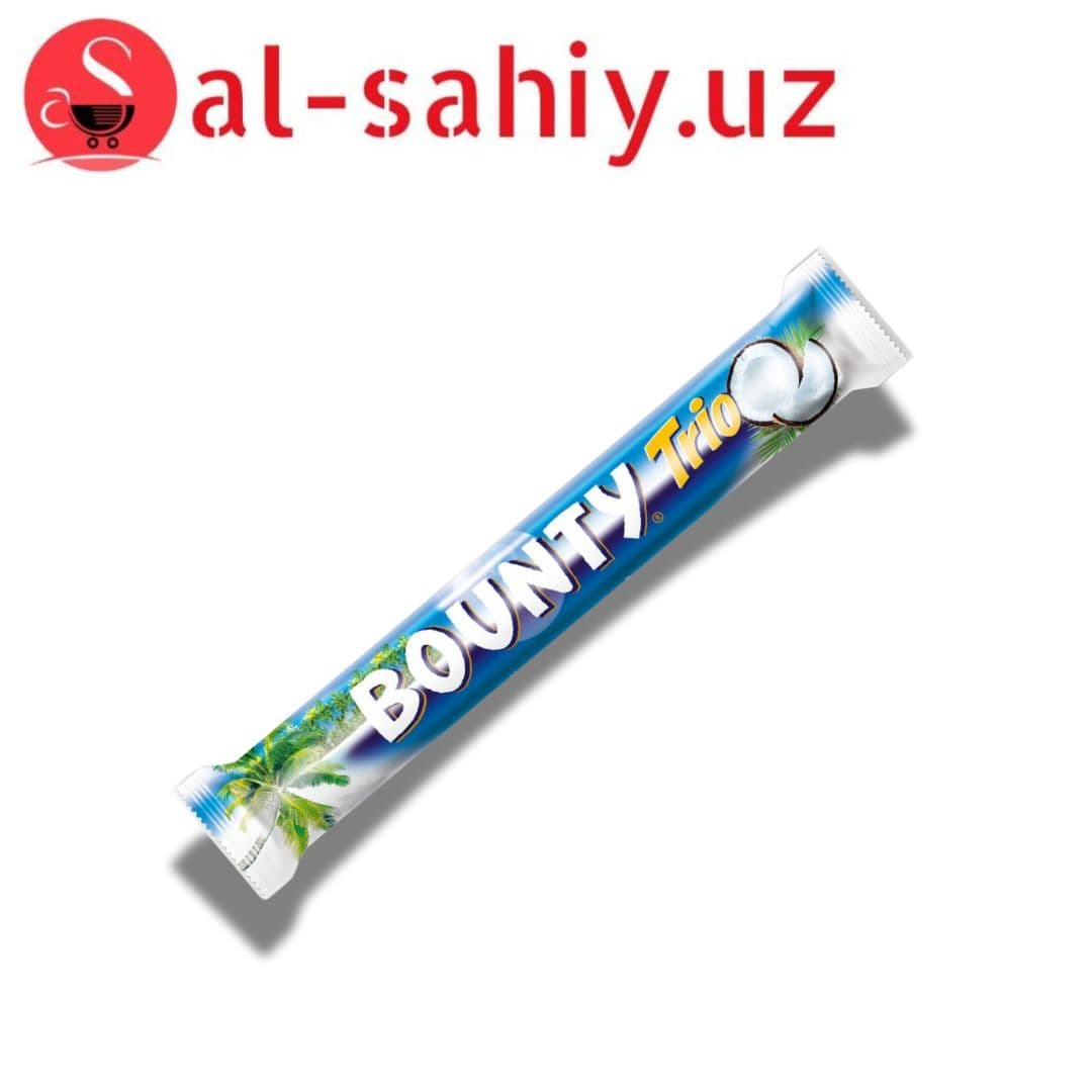 Шоколадный батончик "BOUNTY" Trio 82,5гр