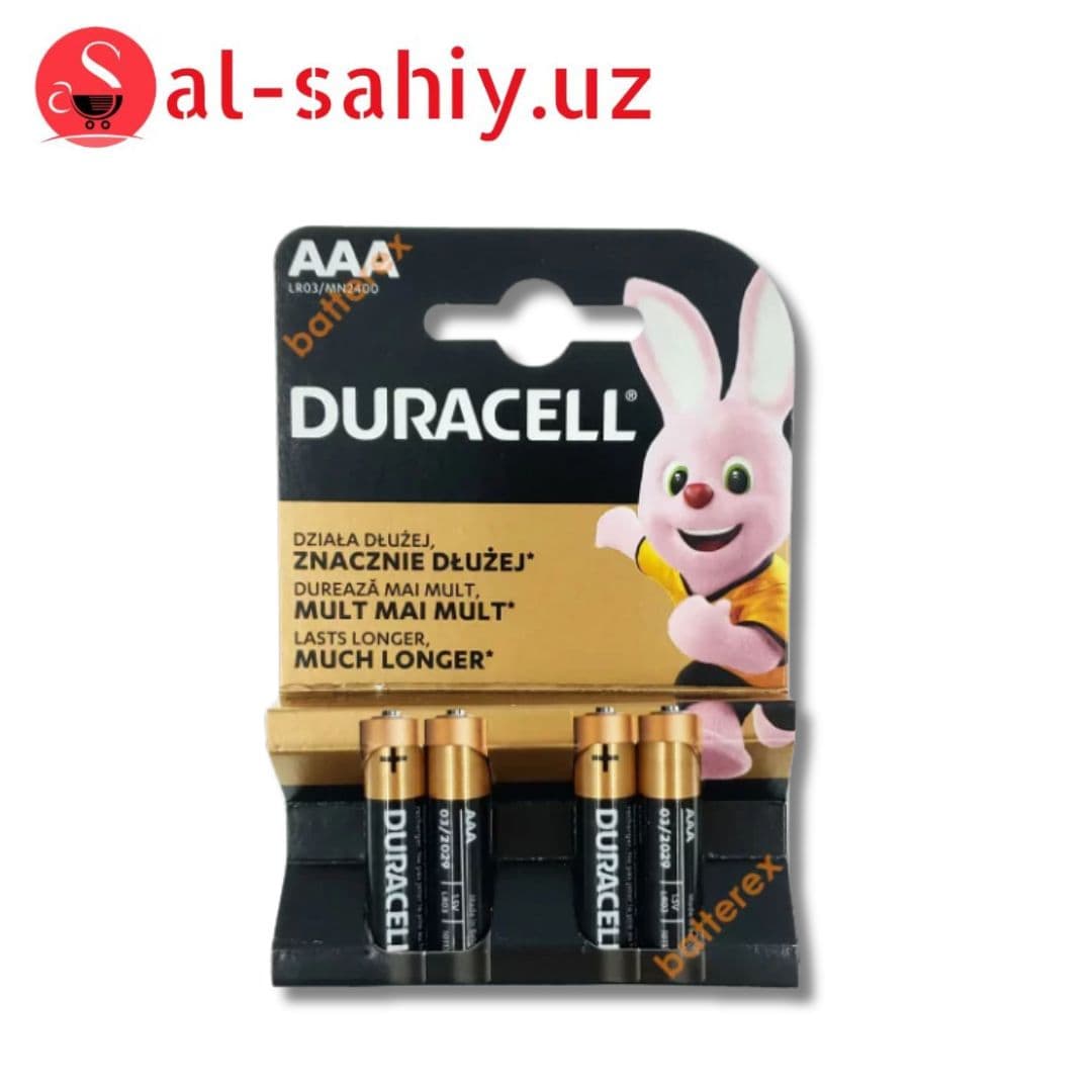 Батарейка Duracell AAA Micro UM4 1.5V LR03