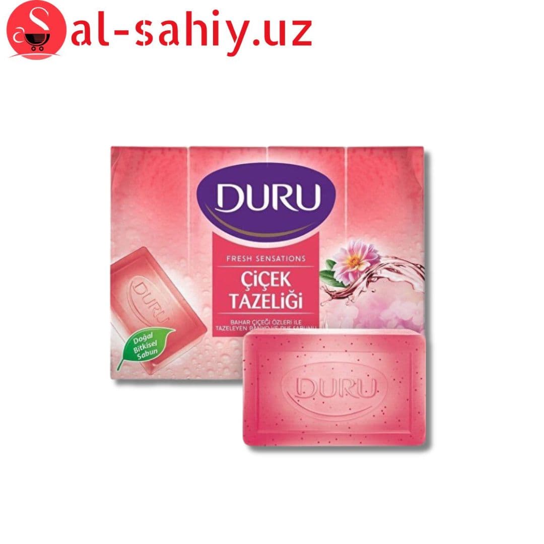 Мыло DURU Fresh Sensations Цветочное облако (4*150г.)