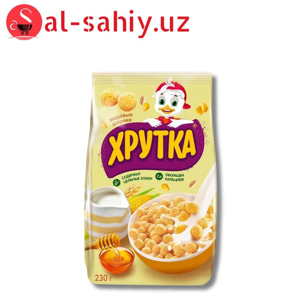 Хрутка готовый завтрак - Медовые Шарики 230г