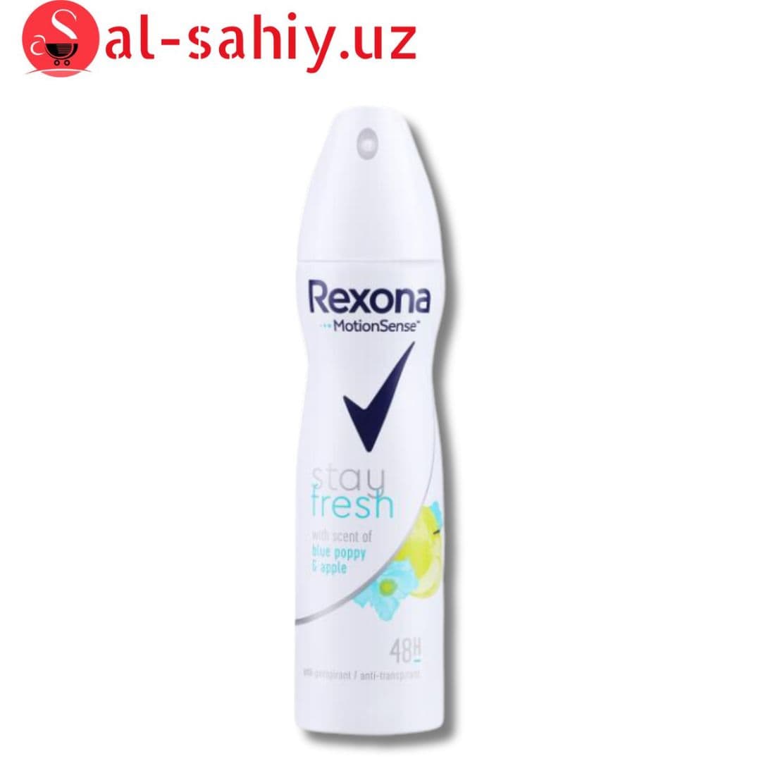 Дезодорант "REXONA" Titan спрей Apple & blue poppy 200мл