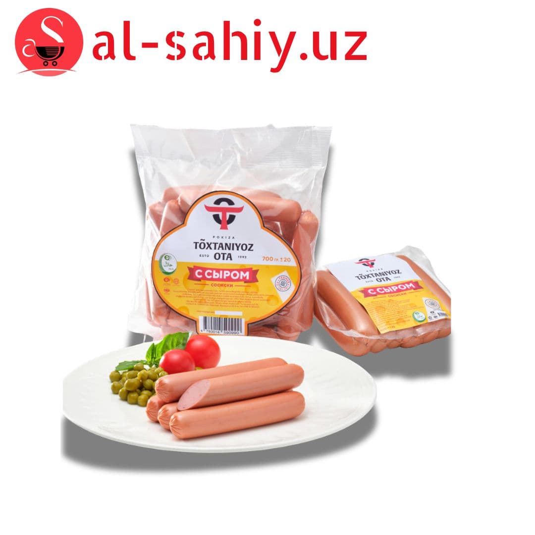 Сосиска  "С сыром" 400гр (вакум янги)"To'xtaniyoz ota"