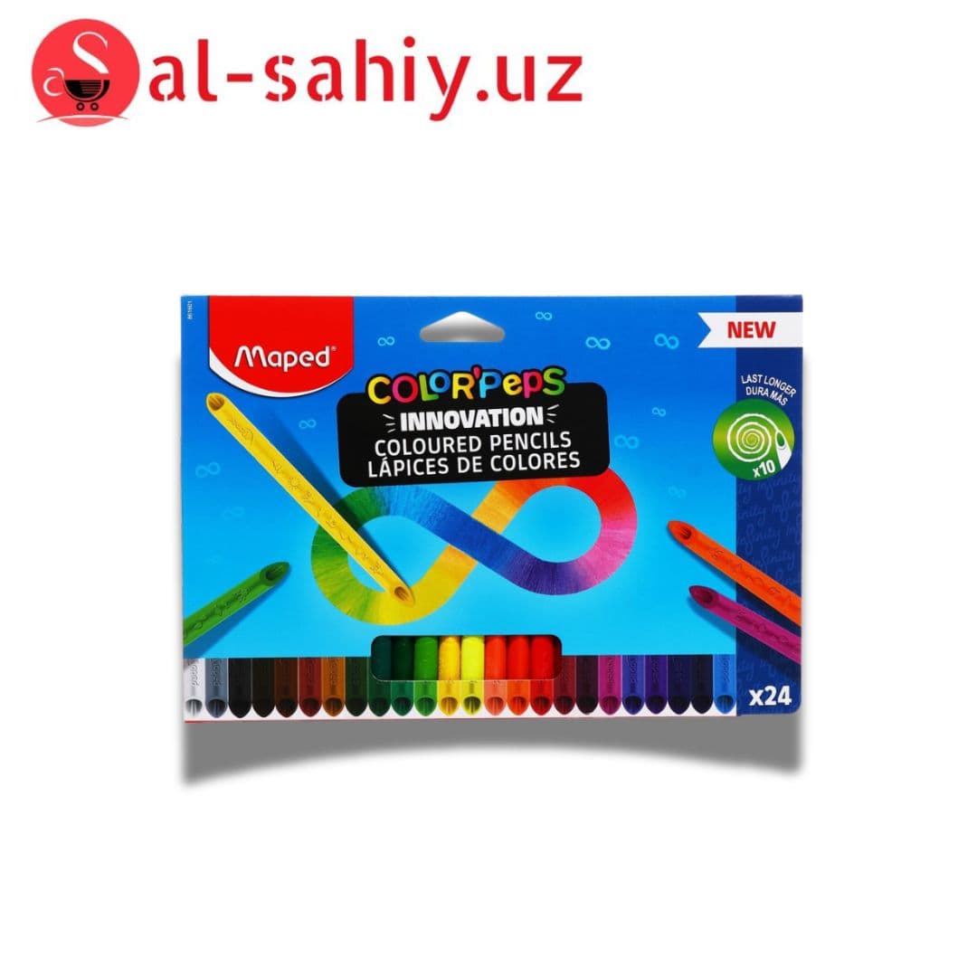 Цветные  карандаши "Maped" 24 color