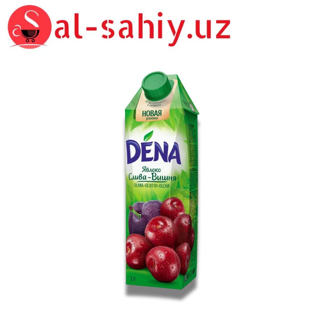 Сок Dena Слива-Вишня 1л