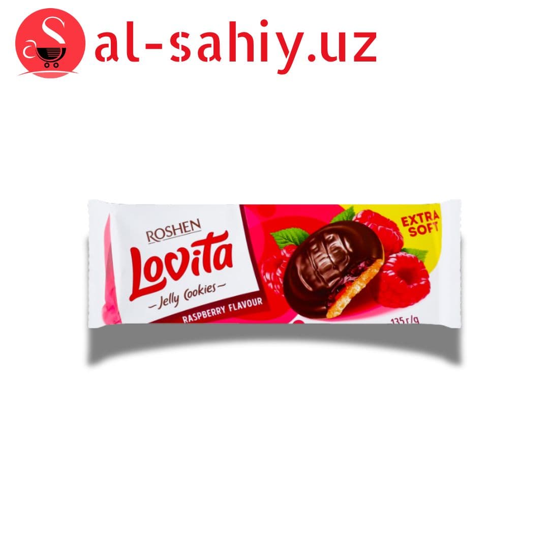 Печенье "ROSHEN" Lovita Jelly Cookies 420гр