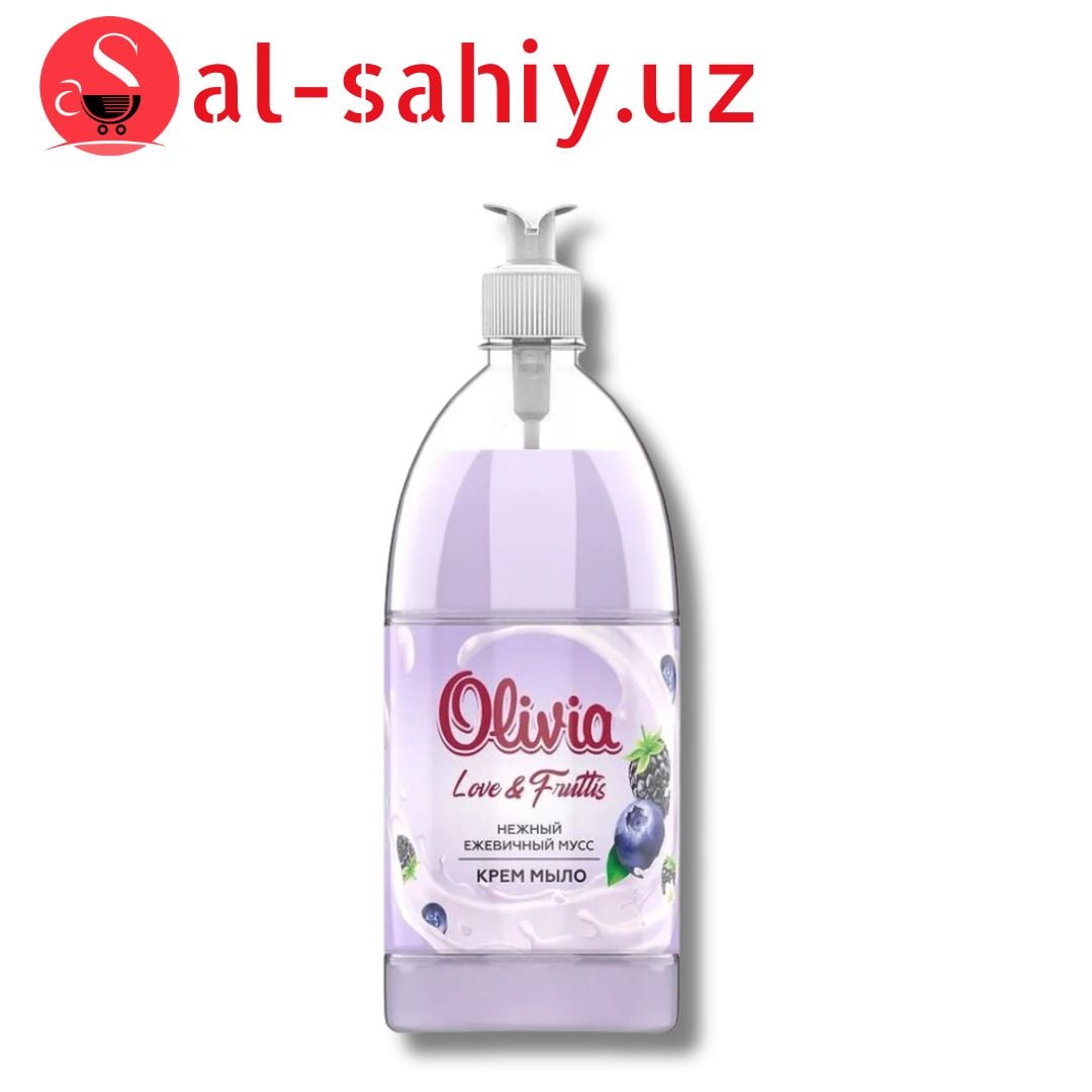 Жидкое мыло OLIVIA 500мл "Нежный ежевичный мусс"