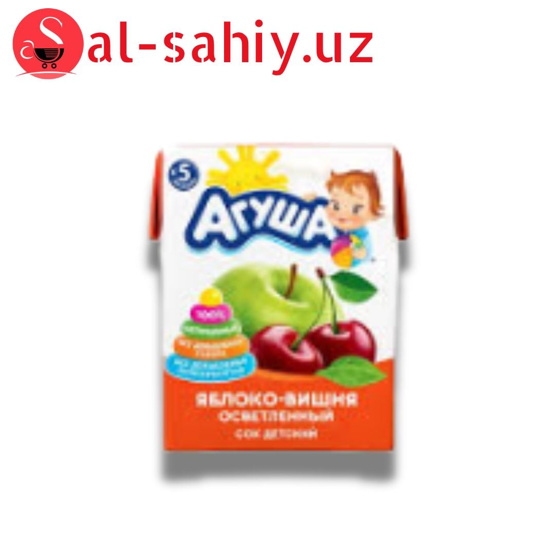 Сок "Агуша" "яблоко-вишня" 200 мл