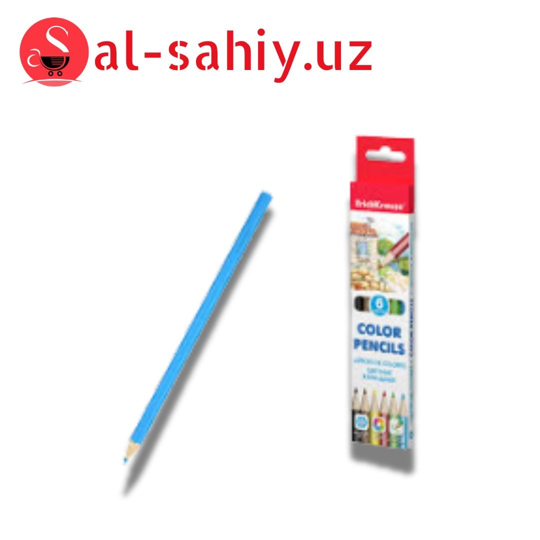 Карандаш Color Pencils "Цветные " 6 цветов