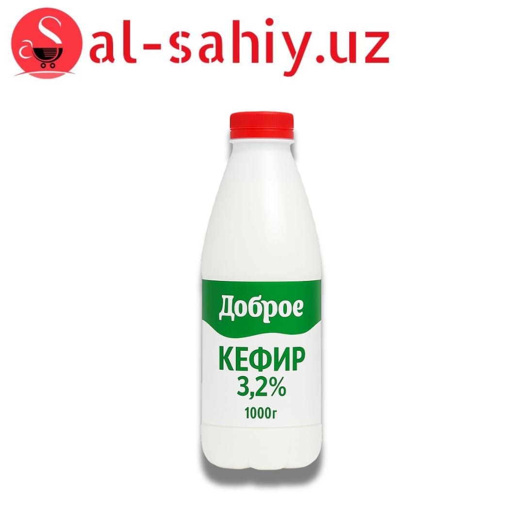 "Доброе" Кефир 3,2 % 1000 гр