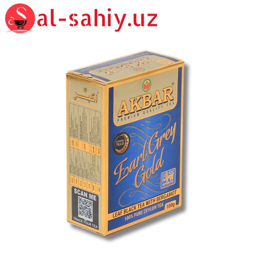 Чай "AKBAR" Gold GREY 100г