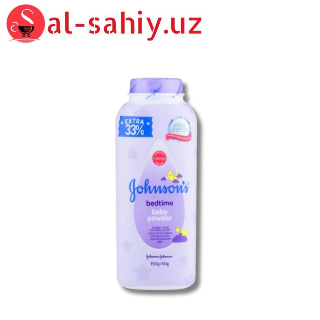 Детская присыпка JOHNSONS BABY POWDER 200G BED TIME
