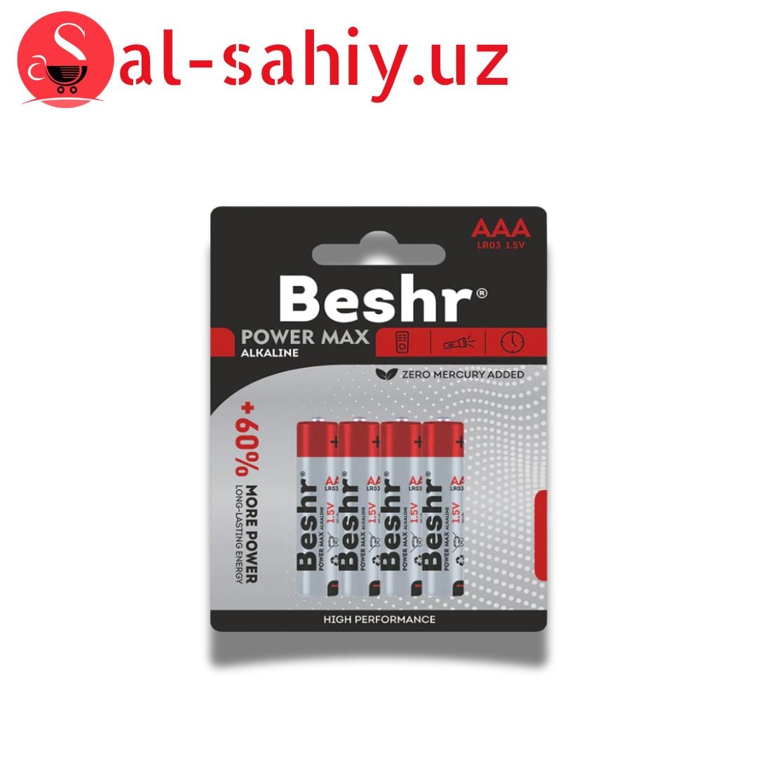 Батарейка  Beshr Power one AAA 4B 1.5v