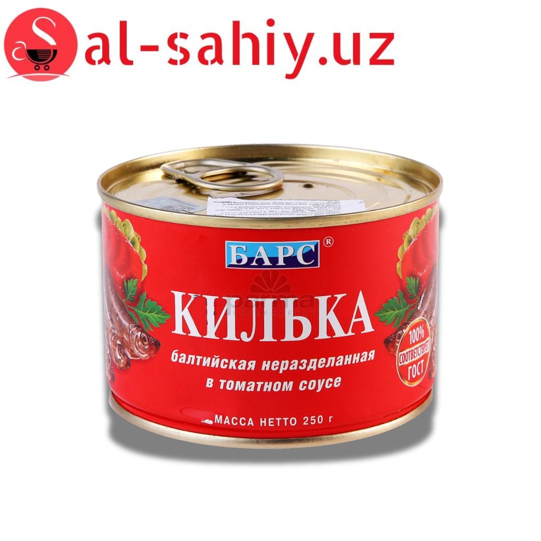Килька БАРС 250г