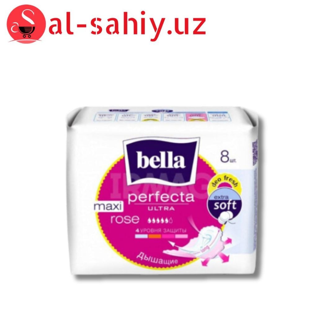 Bella прокладки женские супертонкие "Perfecta Ultra" Rose Deo Fresh по 8шт