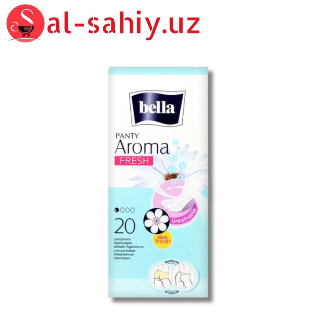 Прокладки многослойные "Bella Panty AROMA Fresh" по 60 шт