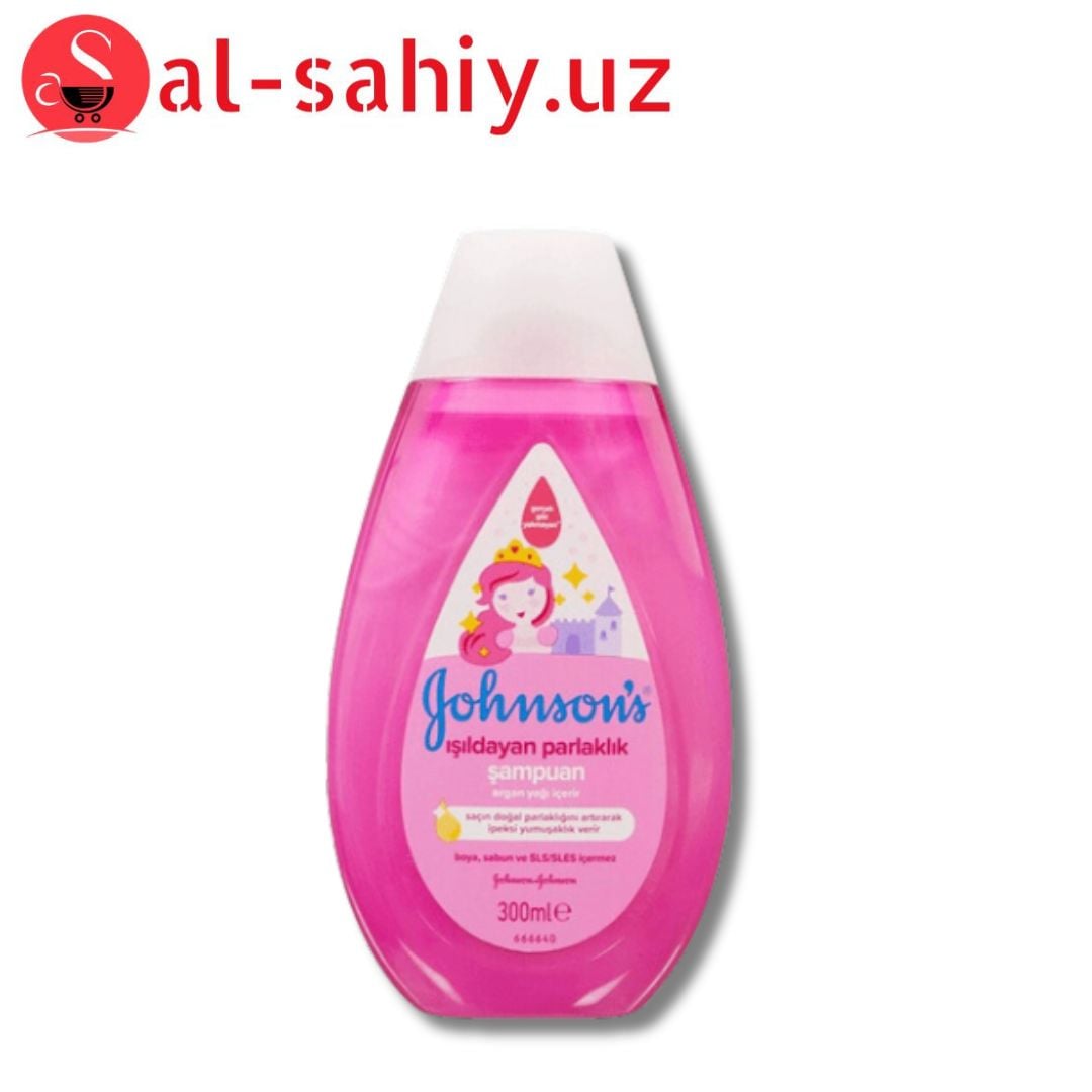 Johnson&Johnson шампунь детский Светящийся блеск, 300мл