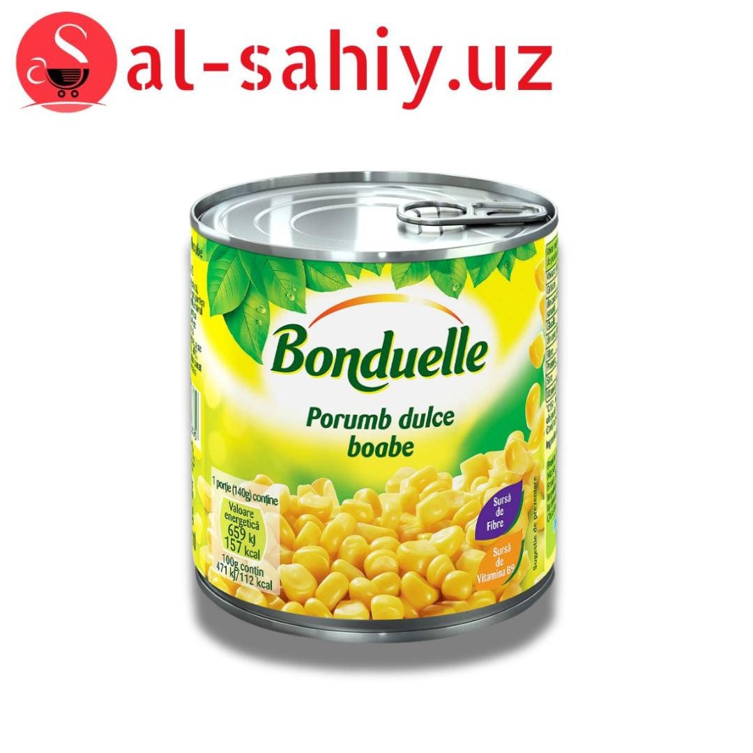 Кукуруза слад. "Bonduelle" 340гр ж/б