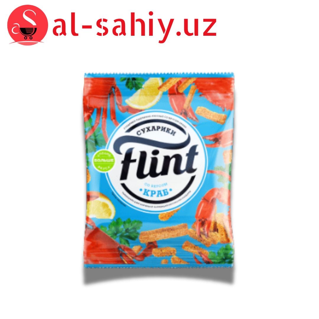 Новый Кириешки "Flint"  со вкусом краба  27гр