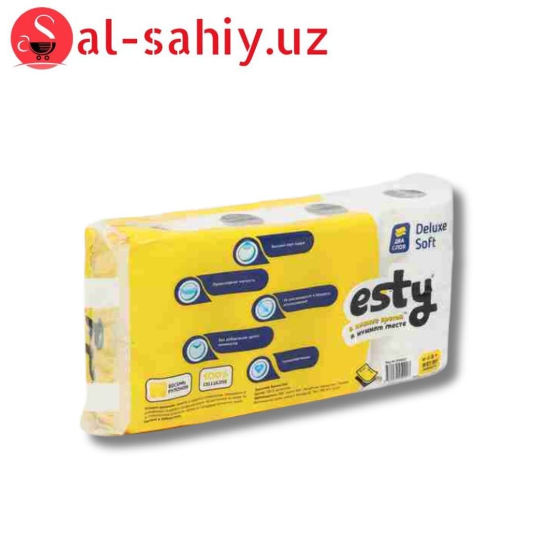 Туалетная бумага "ESTY" 8шт