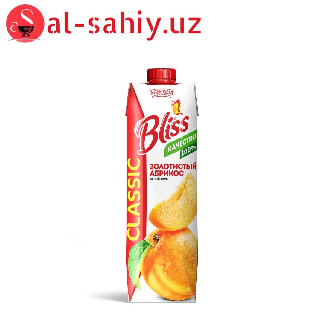 Сок Bliss Золотистый абрикос 1л