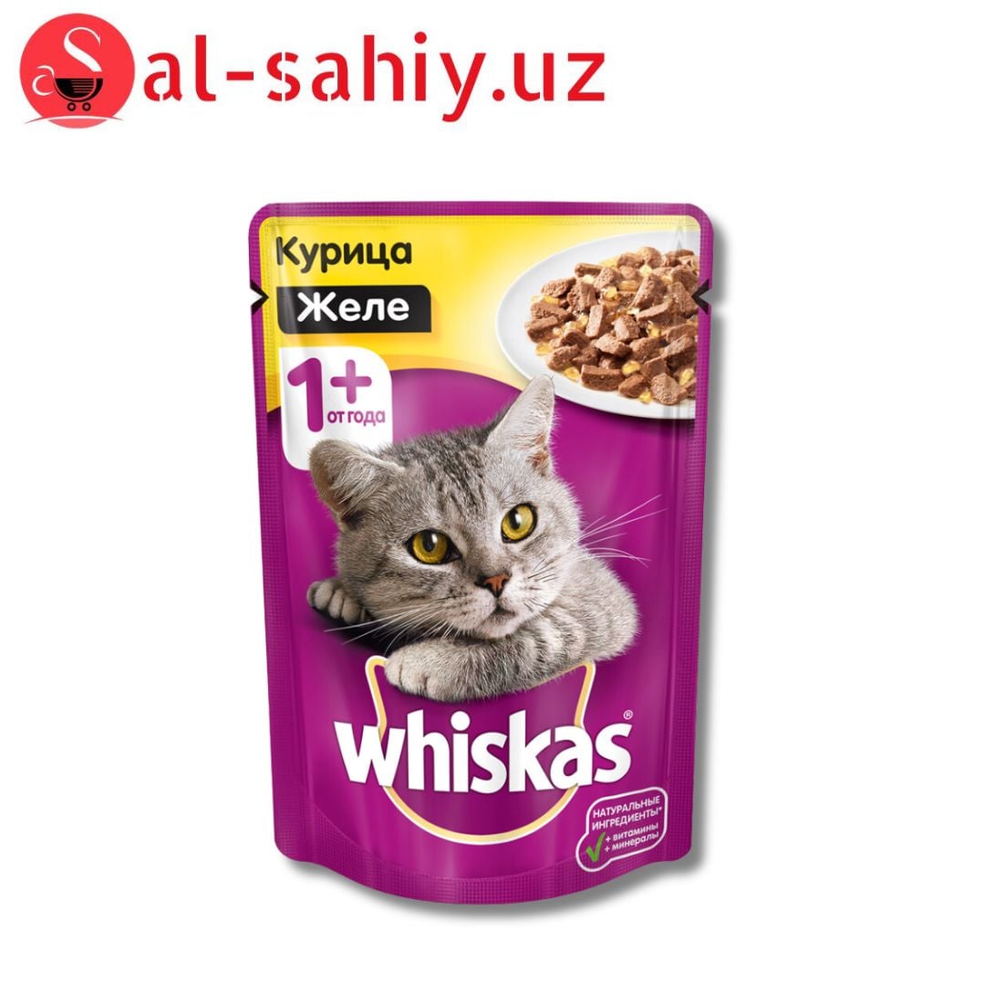 Whiskas Курица желе 85гр