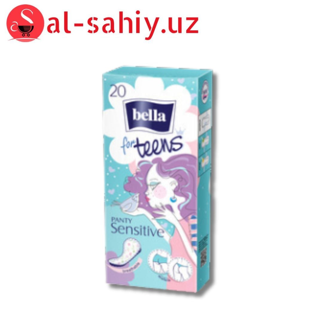 Прокладки многослойные "Bella Panty for teens Sensitive" по 20 шт