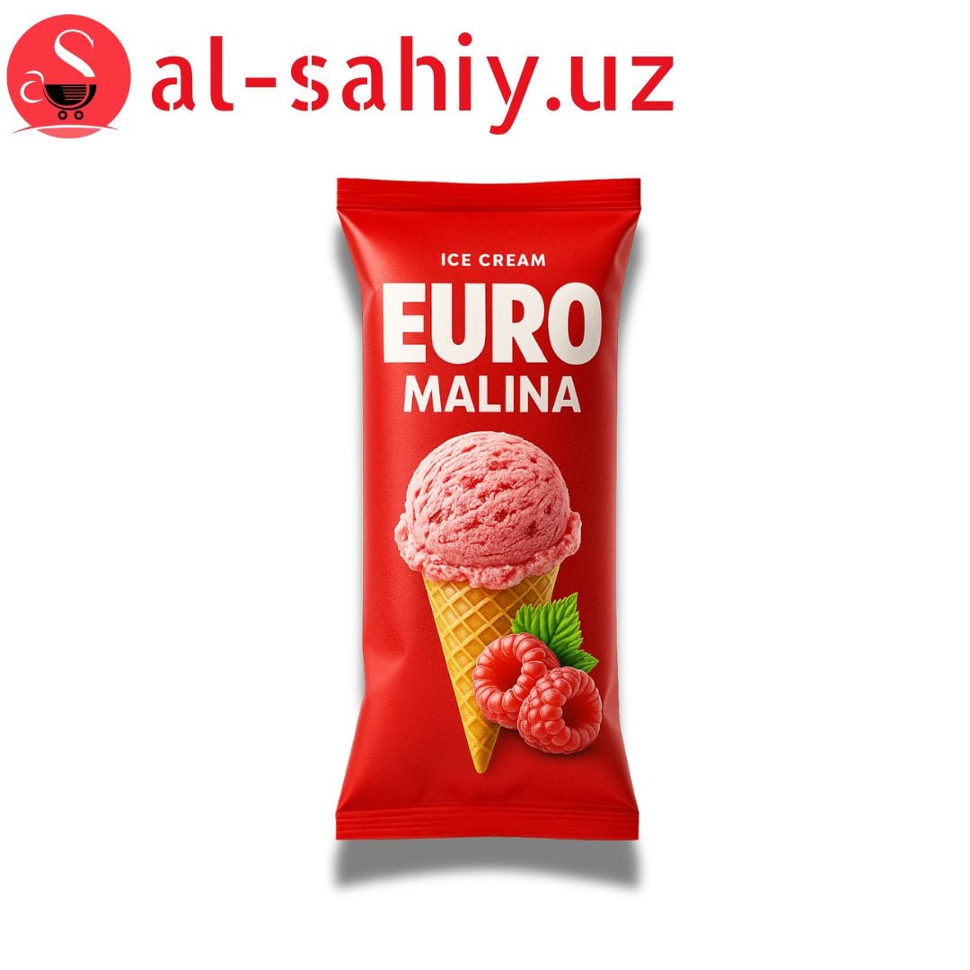 Мороженое Euro Malina