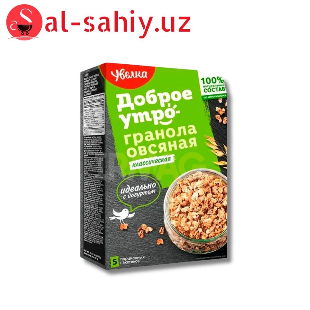 Гранола овсяная Увелка Классическая (40 г)