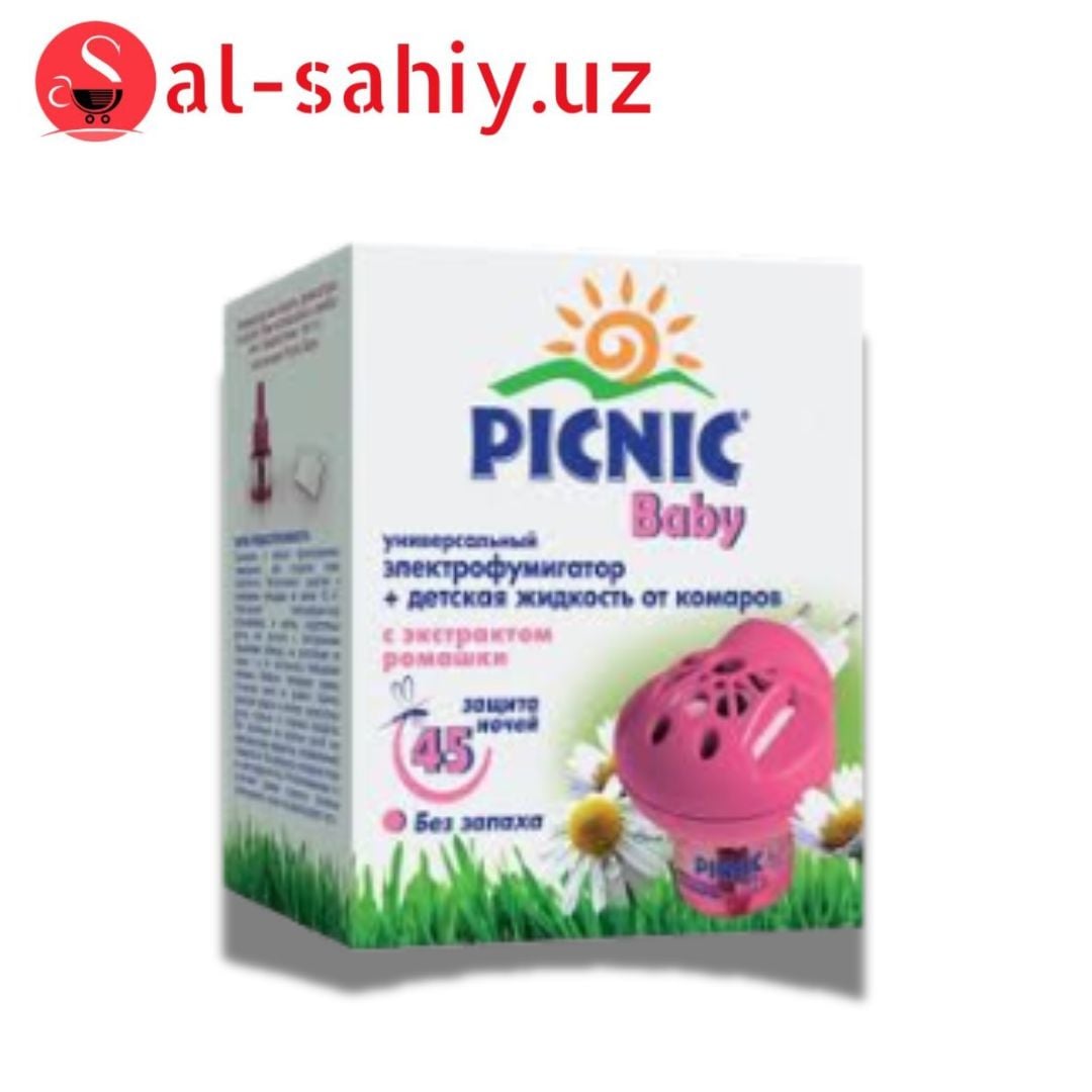 Электрофумигатор от комаров Picnic Baby + жидкость 30 мл (4600104023118)
