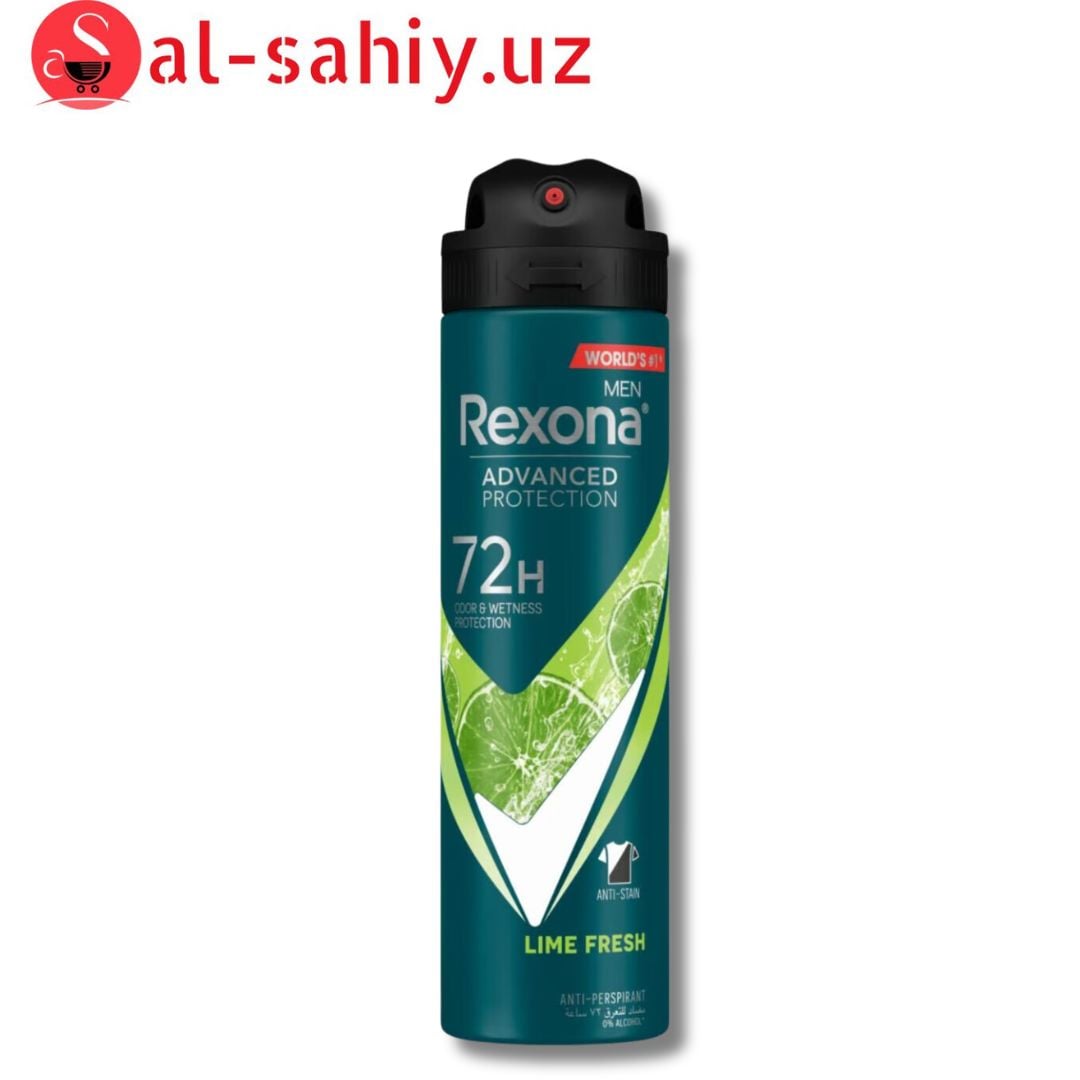 Дезодорант "REXONA" men Titan Lime fresh 150 ml