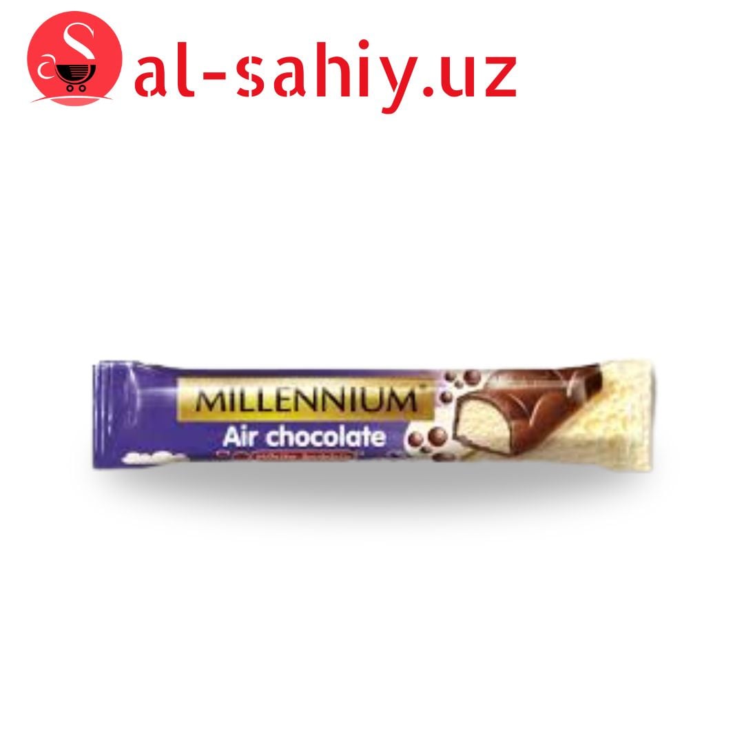 MILLENNIUM Air chocolate - Milk bubble 32гр