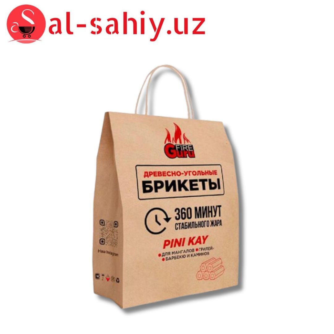 Деревесно Угольные Брикеты 2кг (Кабобчи)