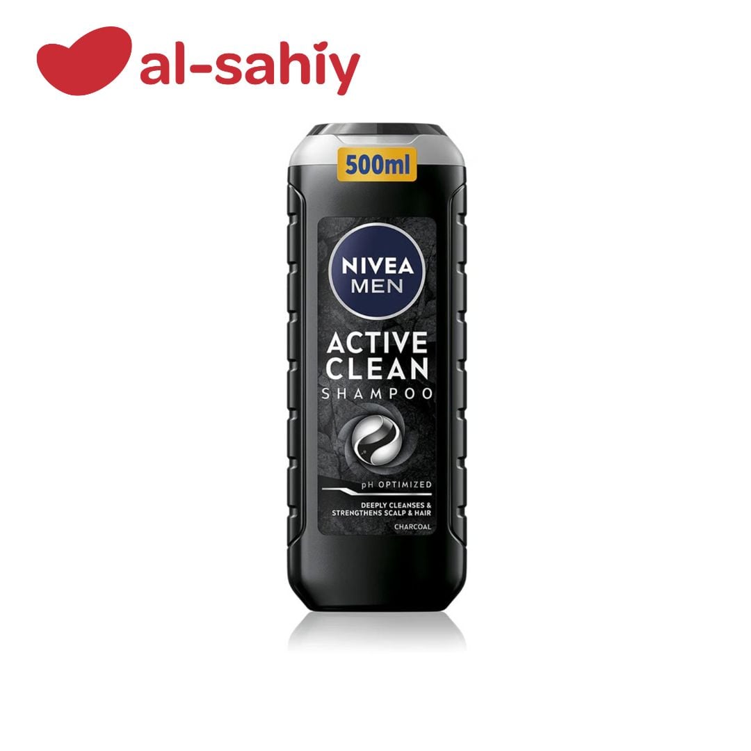 Шампунь Nivea Men Actibe clean 500 ml
