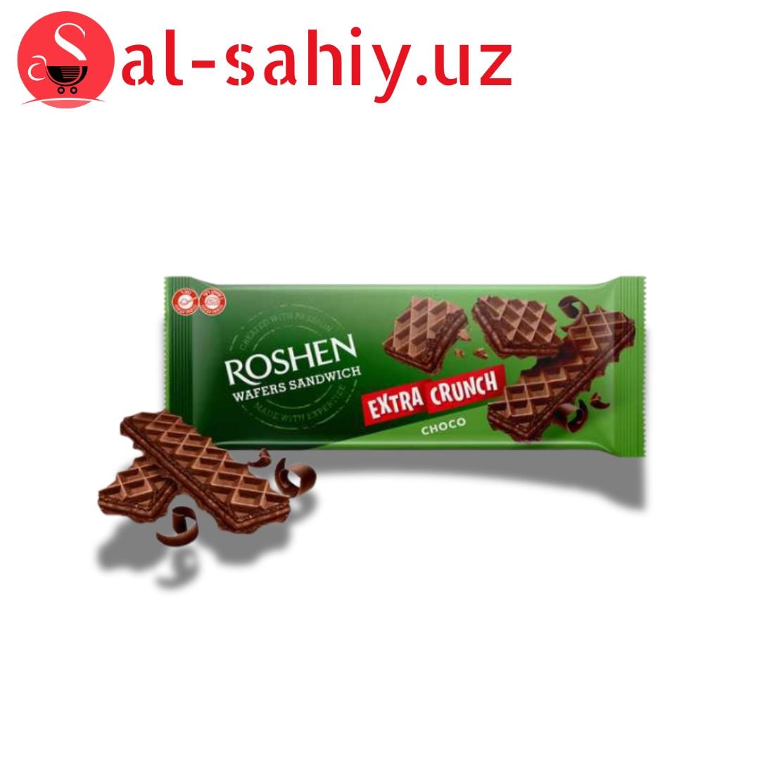 Вафли  "ROSHEN"  extra crunch142гр