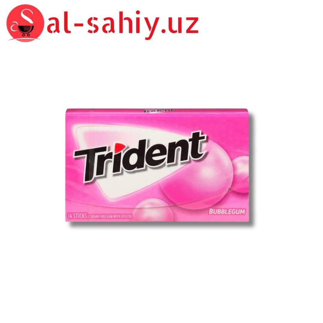 Жевательная резинка Trident Gum Bubble Gum