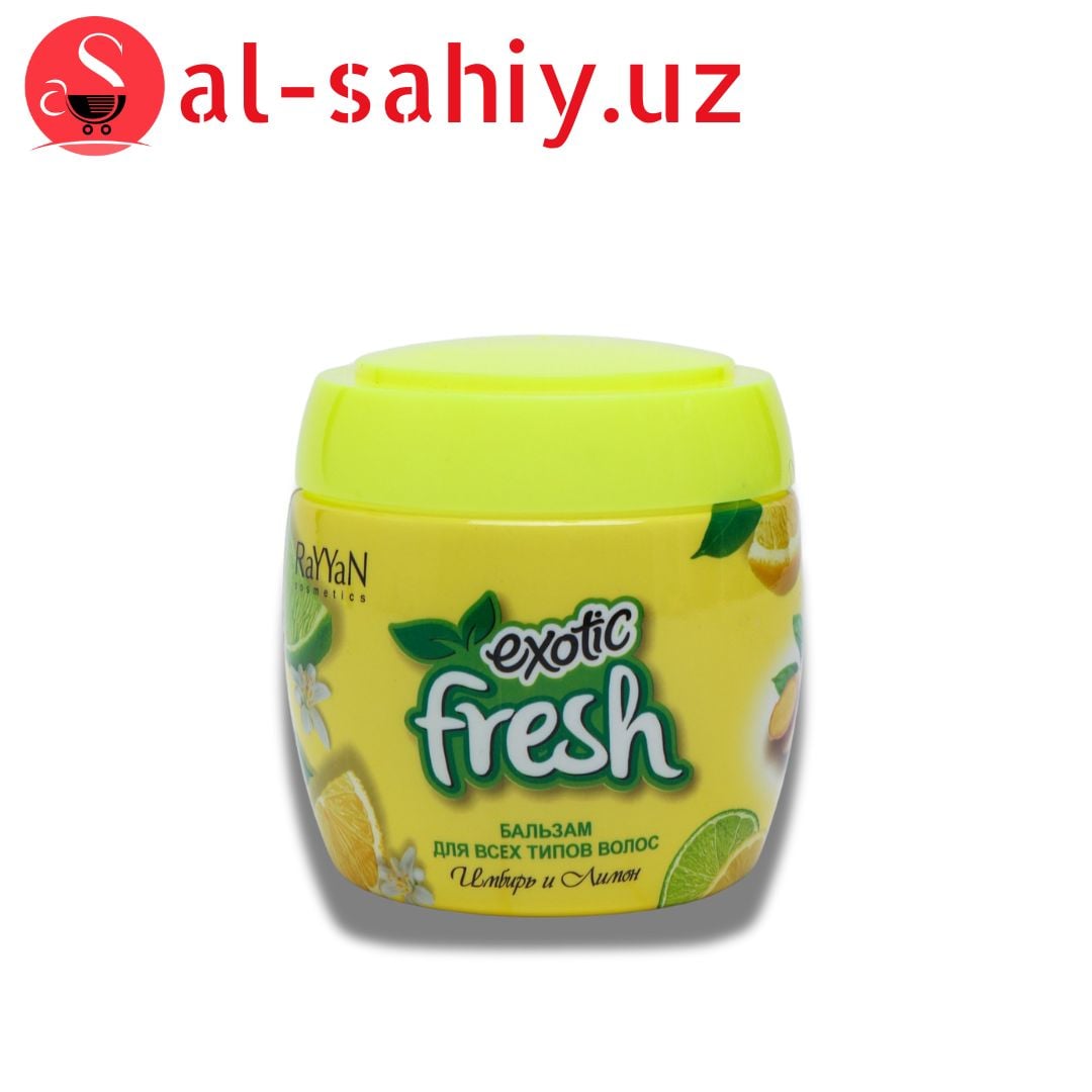 Rayyan Fresh Exotic балзам  имбир и лимон  500 мл