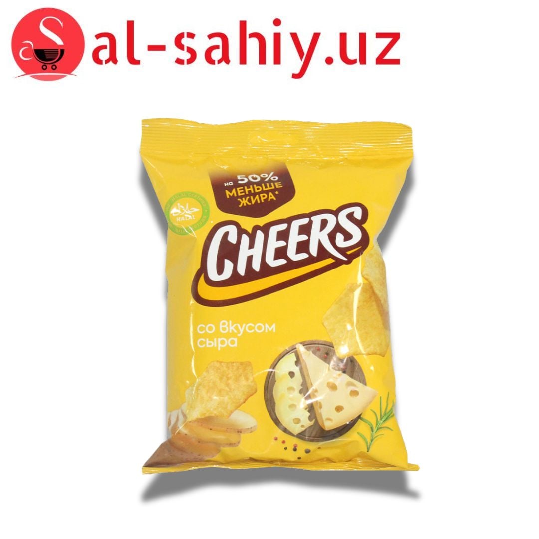 "Cheers" чипсы со вкусом сыра 70 гр