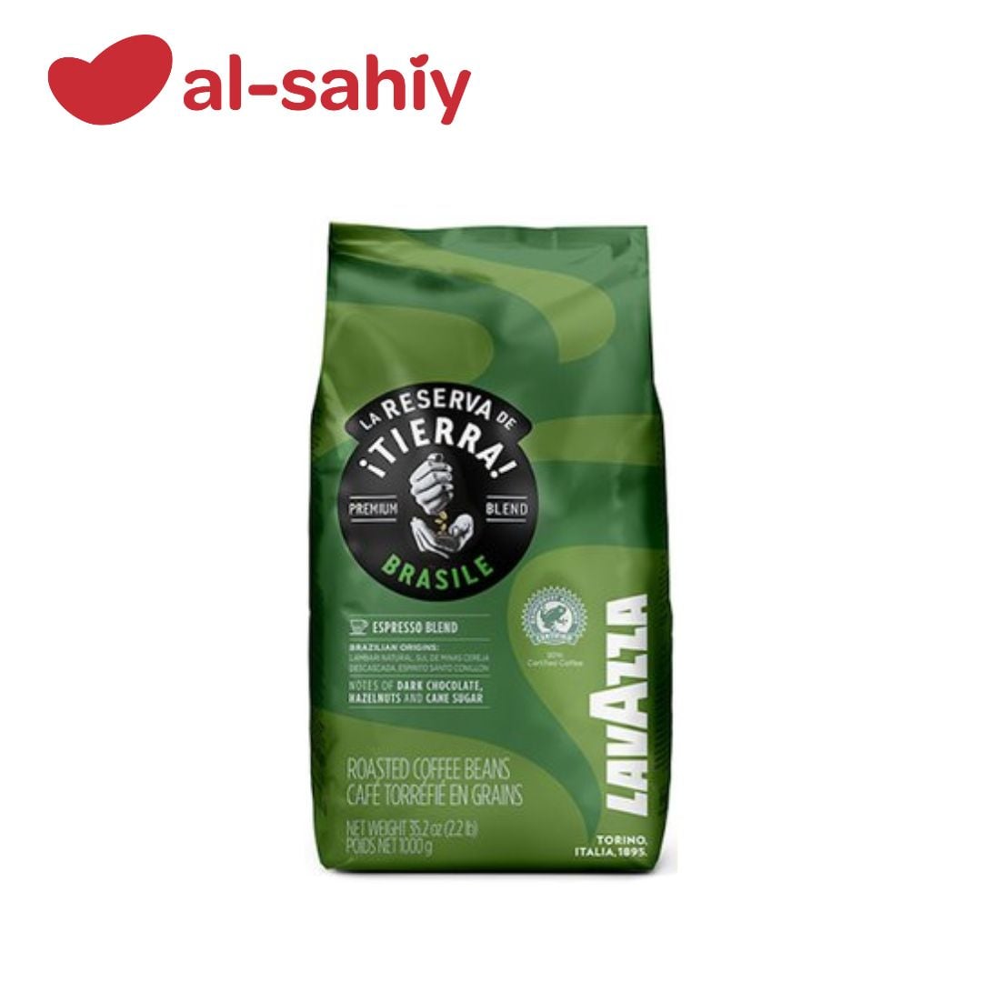 Кофе LAVAZZA ITIERRA Brasile в зернах 1000гр.