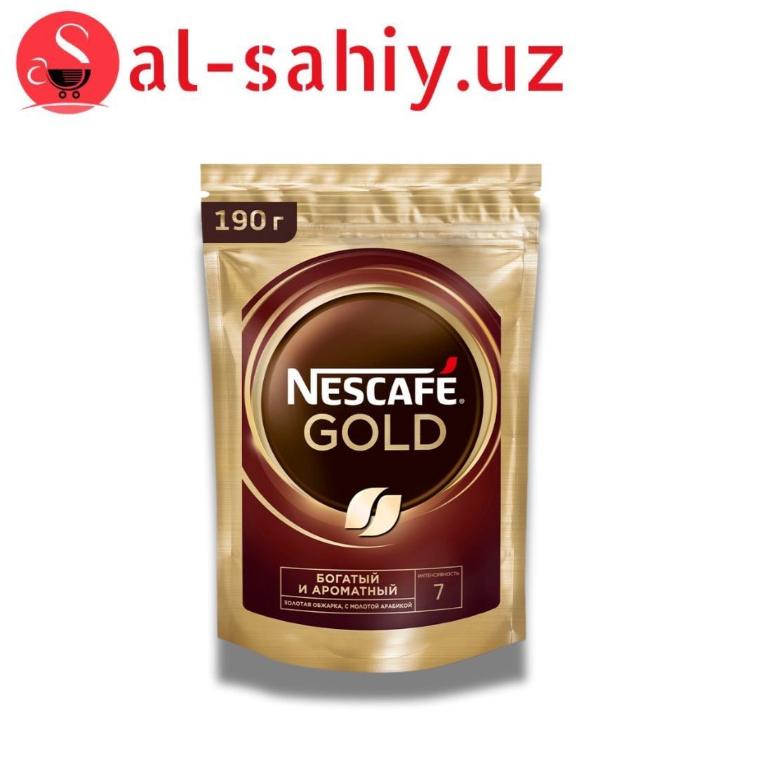 Кофе Nescafe Gold дп 190гр