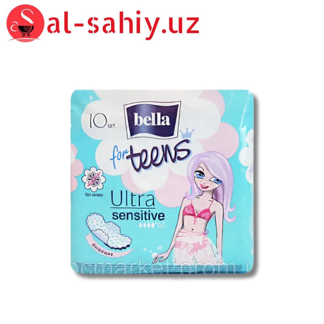 Ультратонкие прокладки "Bella Teens Ultra Sensitiv" по 10 шт