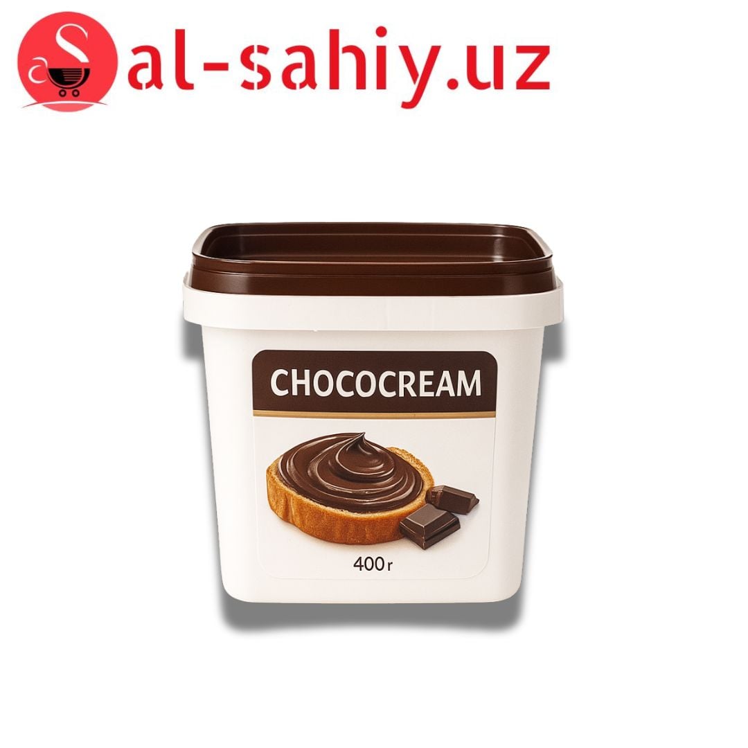 Шоколадная паста "CHOCOCREAM" квадрат 400 гр