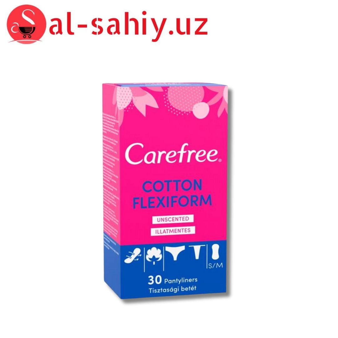 Ежедневки Carefree Flexiform гигиенические прокладки 30 шт.