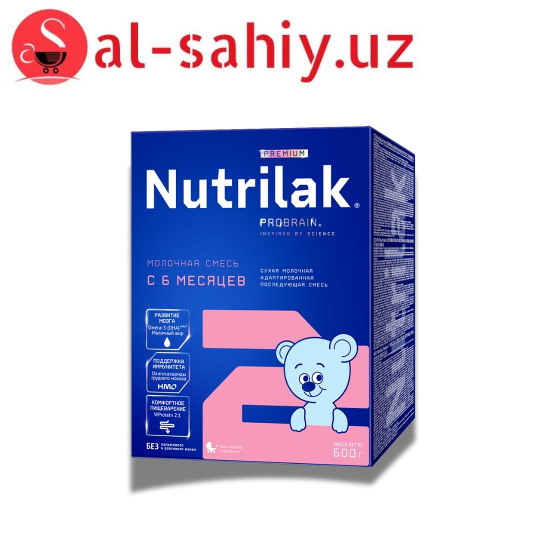 Сухая  молочная смесь "Nutrilak Premium 2" 600 гр