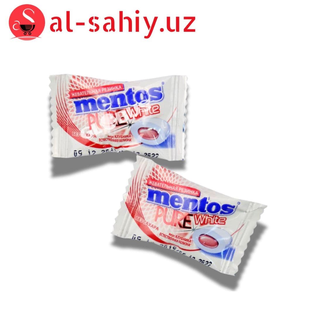 Жев. резинка "Mentos PW" клубника 2гр