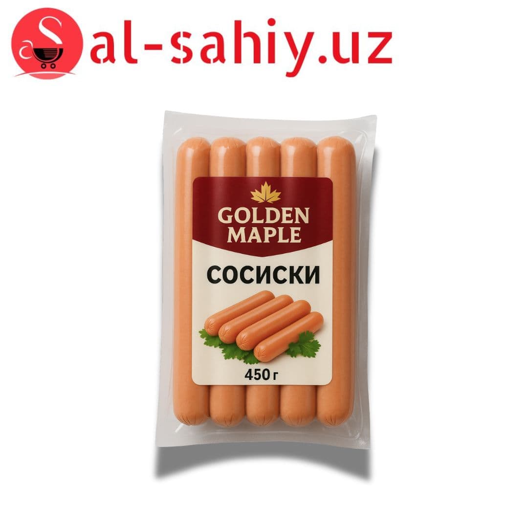 Сосиски (вак) Golden Maple 450гр