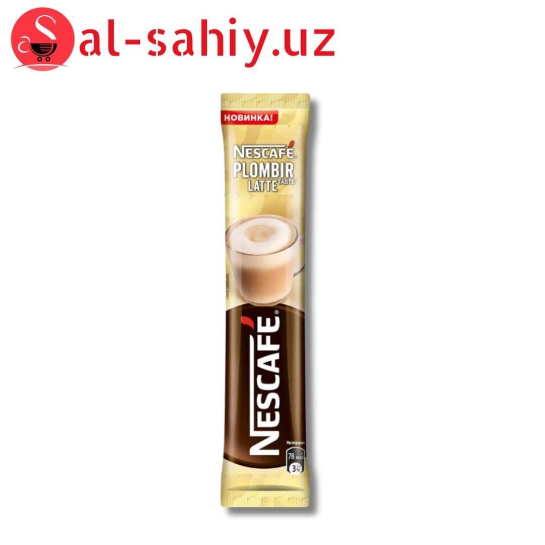 Кофе Nescafe Latte Plombir 3в1, стик 18 г