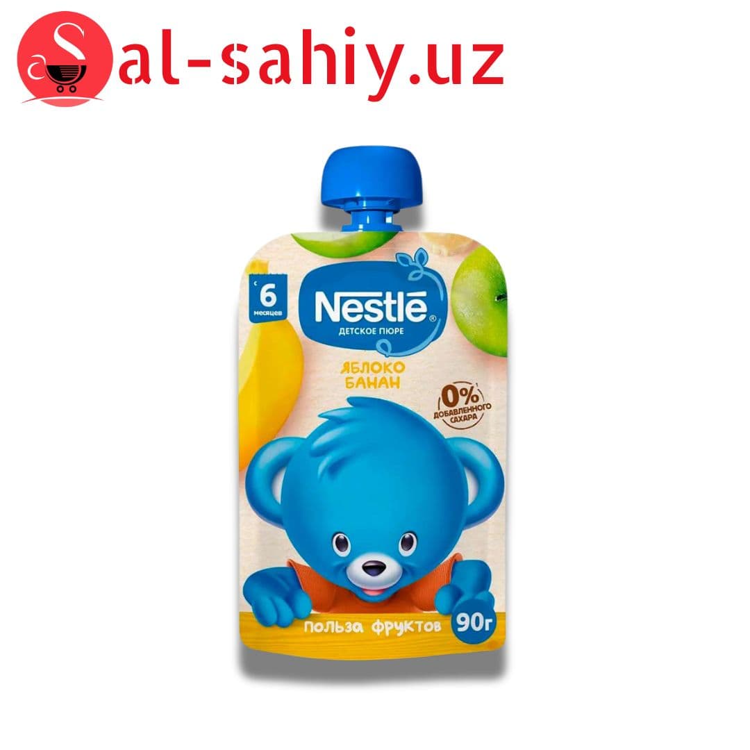 Пюре Nestle Яблоко-Банан 90гр